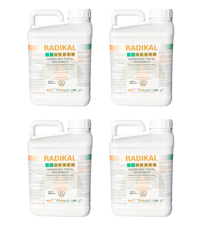 Désherbant Radikal Herbicide Glyphosate 4X5L